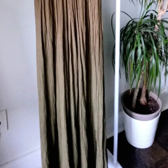 Free People Amalfi Embroidered Sleeveless Jumpsuit in Olive Green US 2 - Picture 3 of 9